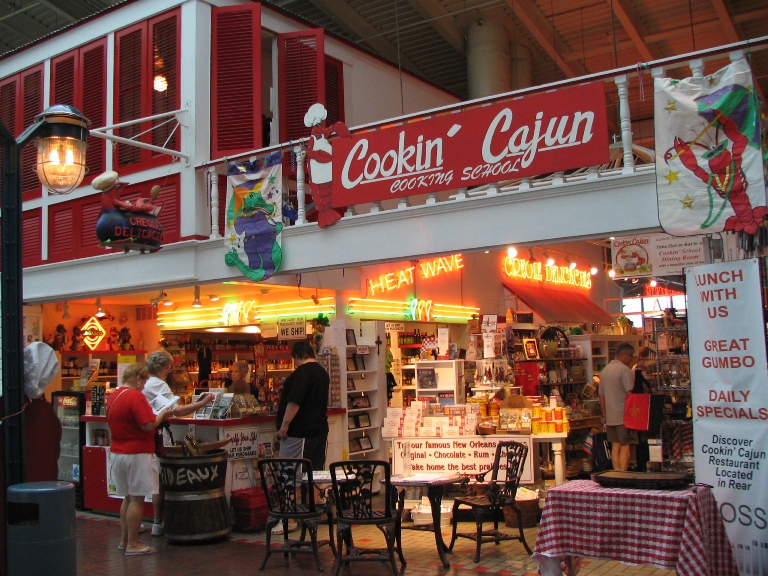 Cookin' Cajun inside Riverwalk