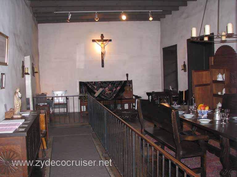 026: Carnival Pride, Long Beach, Sunseeker Hollywood/Los Angeles & the Beaches Tour: Avila Adobe, Dining room