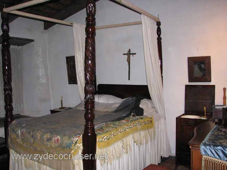 029: Carnival Pride, Long Beach, Sunseeker Hollywood/Los Angeles & the Beaches Tour: Avila Adobe Bedroom