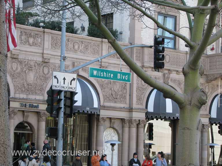 217: Carnival Pride, Long Beach, Sunseeker Hollywood/Los Angeles & the Beaches Tour: Wilshire Blvd