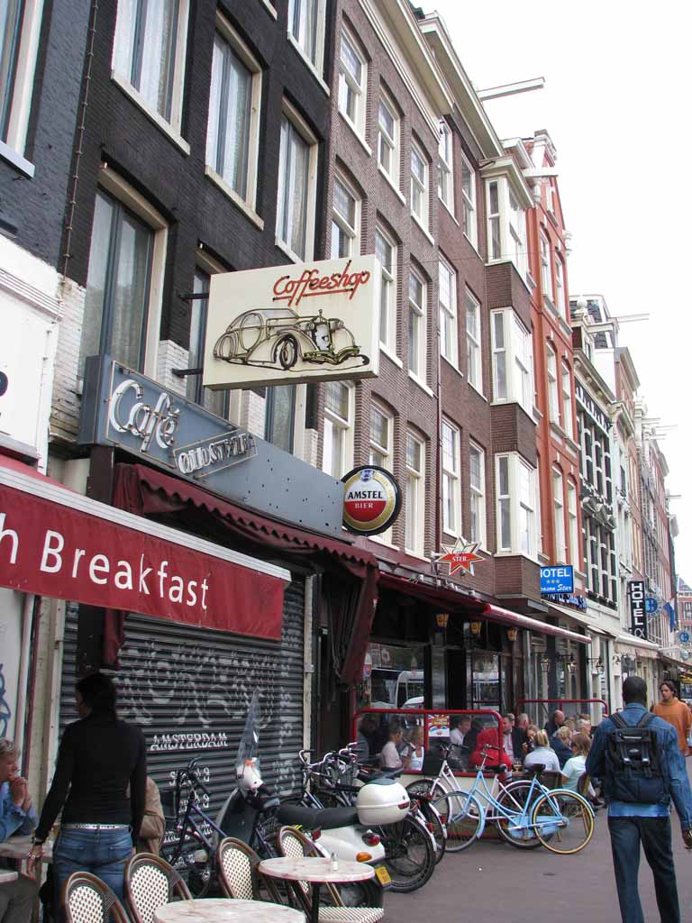 231: Carnival Splendor, Amsterdam, July, 2008, Coffeeshop