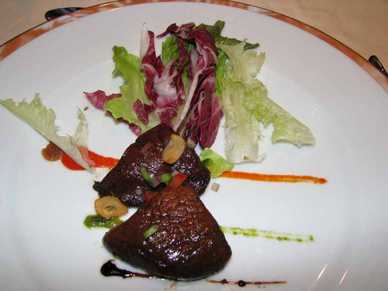 Grilled Portobello Mushrooms, Carnival Splendor