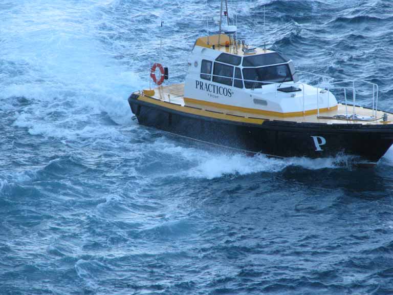 Pilot Boat, Carnival Splendor, Barcelona