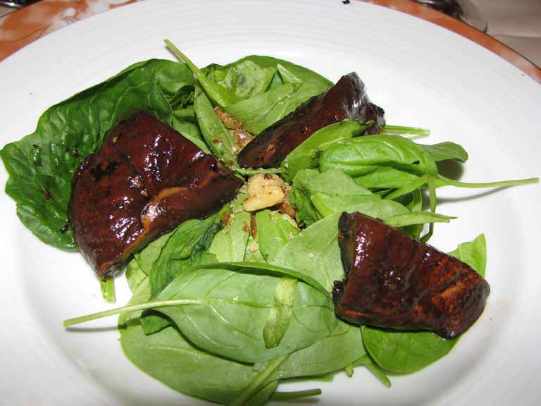 Messed up Portobello mushroom salad, Carnival Splendor 8