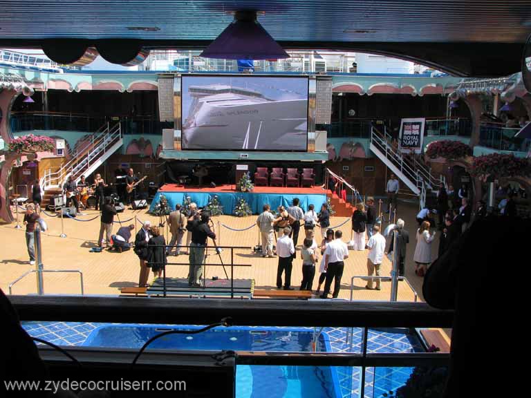 012: Carnival Splendor Naming Ceremony, Dover, England, July 10th, 2008