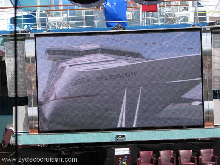 054: Carnival Splendor Naming Ceremony, Dover, England, July 10th, 2008