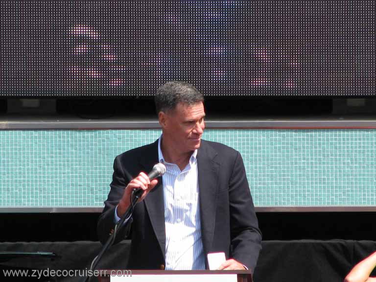 079: Carnival Splendor Naming Ceremony, Dover, England, July 10th, 2008, Gerry Cahill, Carnival Cruise Lines