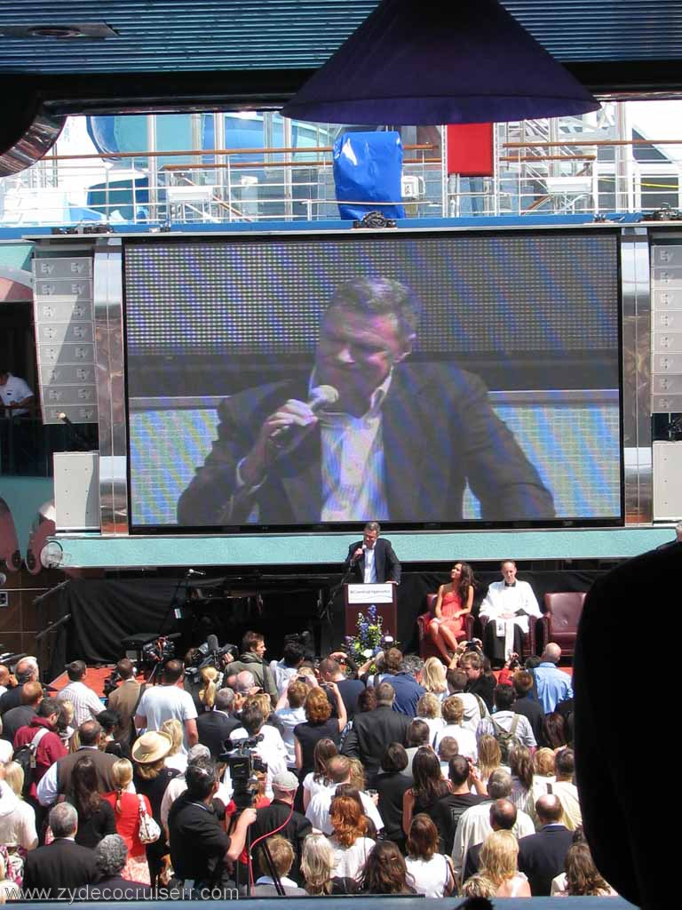 080: Carnival Splendor Naming Ceremony, Dover, England, July 10th, 2008