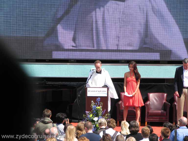 096: Carnival Splendor Naming Ceremony, Dover, England, July 10th, 2008