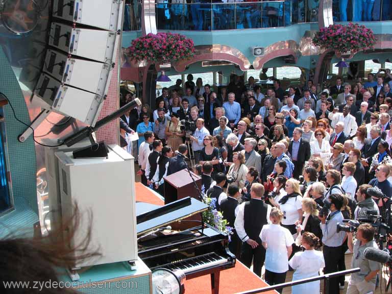 101: Carnival Splendor Naming Ceremony, Dover, England, July 10th, 2008