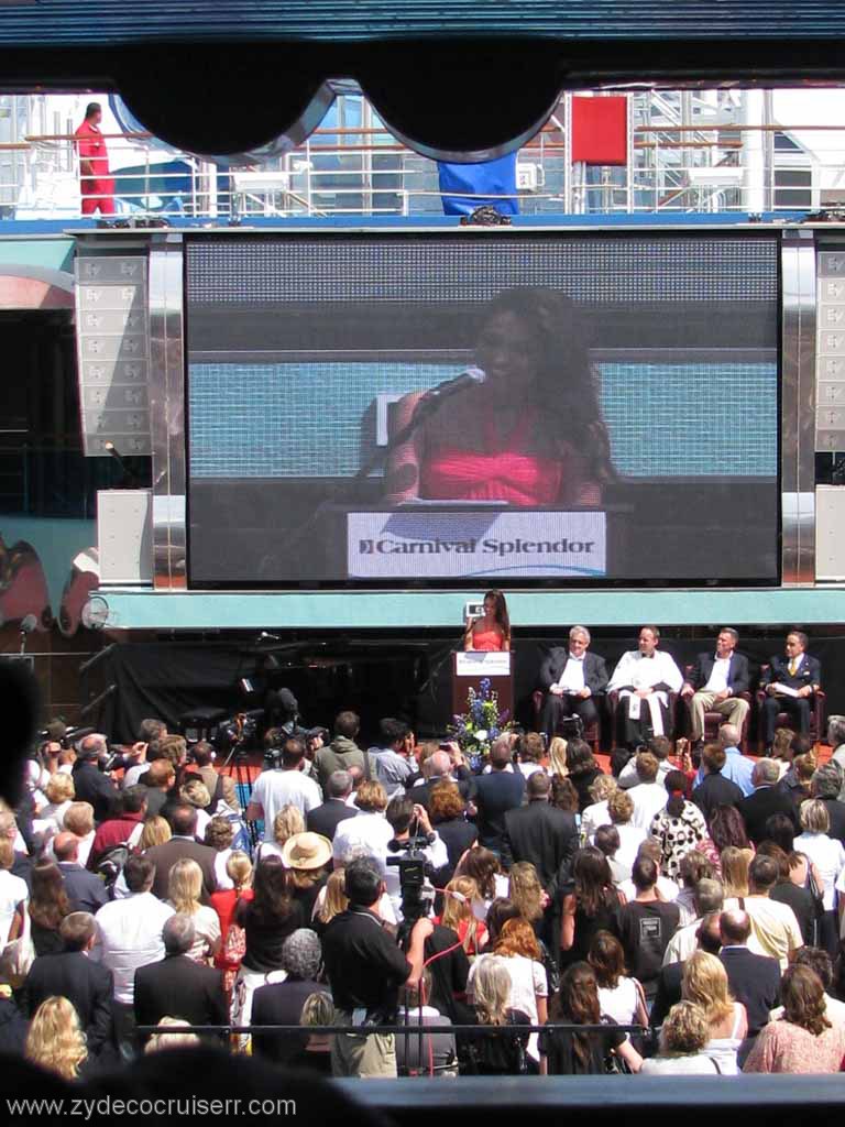 111: Carnival Splendor Naming Ceremony, Dover, England, July 10th, 2008