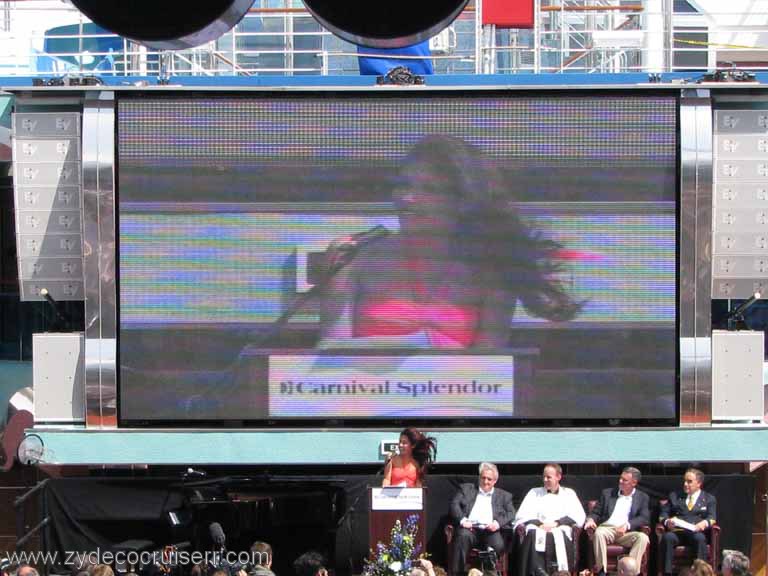 112: Carnival Splendor Naming Ceremony, Dover, England, July 10th, 2008