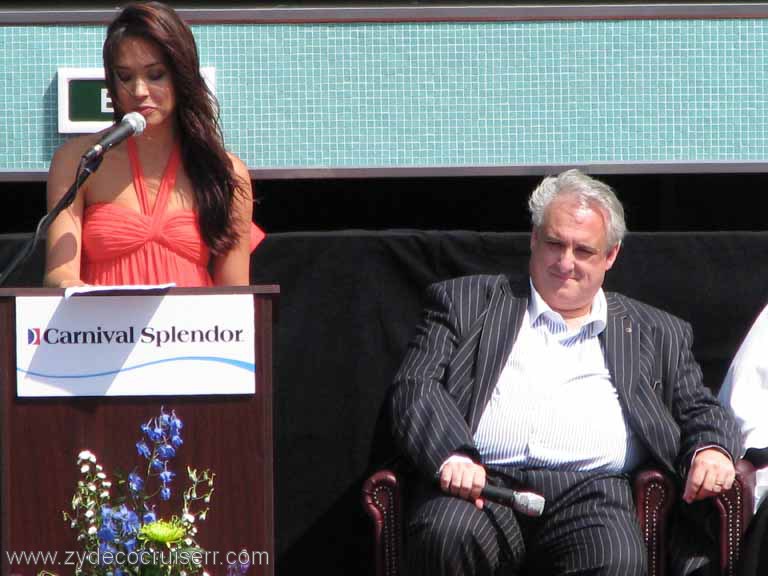 113: Carnival Splendor Naming Ceremony, Dover, England, July 10th, 2008