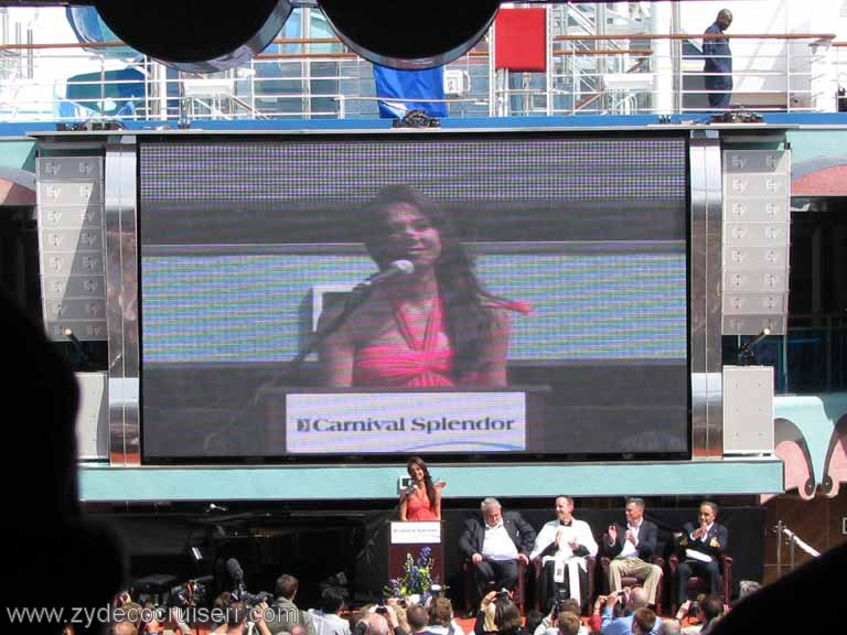 114: Carnival Splendor Naming Ceremony, Dover, England, July 10th, 2008