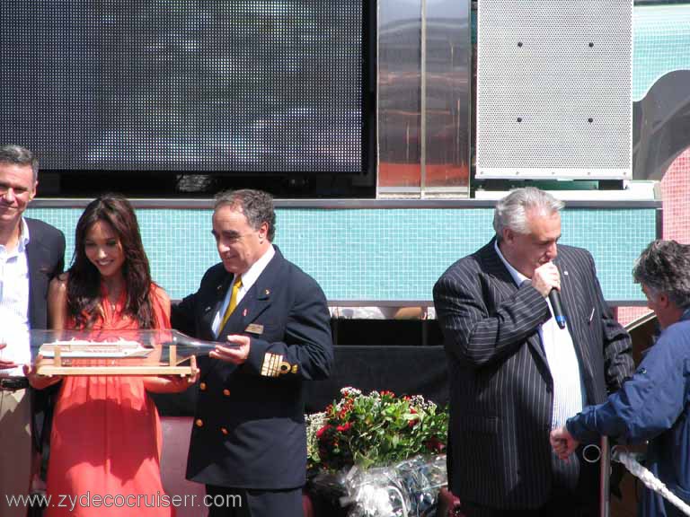 137: Carnival Splendor Naming Ceremony, Dover, England, July 10th, 2008