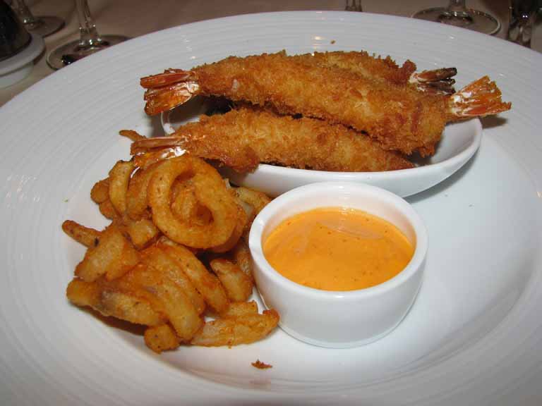 Panko Crusted Jumbo Shrimp, Carnival Splendor 8