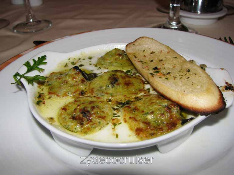 Escargot Bourguignon, Carnival Splendor 8