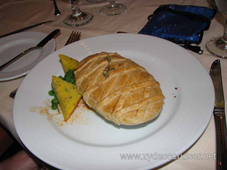 Cinnamon Pumpkin, Squash, Yam, and Cheddar Pot Pie, Carnival Splendor 8