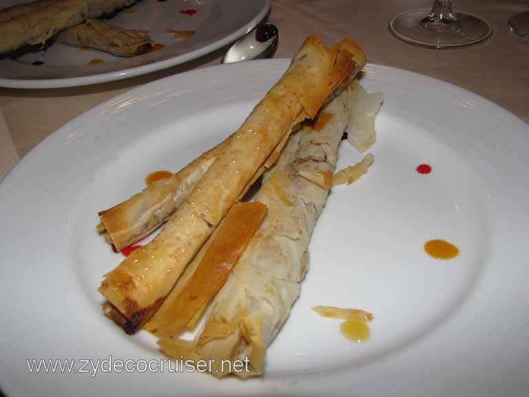 Almond and Phyllo Roll, Carnival Splendor 8