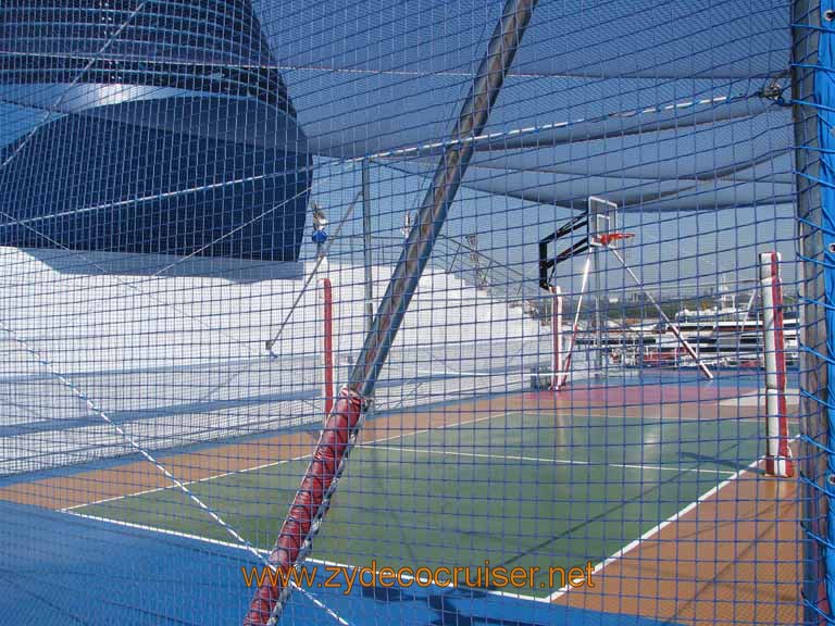 246: Carnival Splendor, South America Cruise, Buenos Aires, Basketball Court