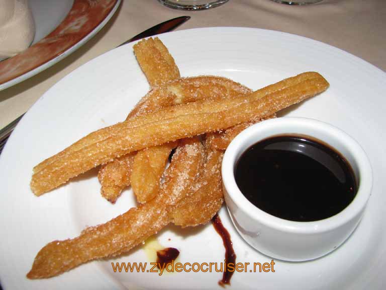 Churros Con Chocolate, Carnival Splendor