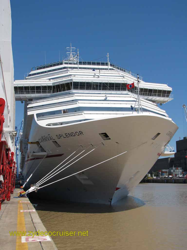 632: Carnival Splendor, South America Cruise, Buenos Aires,