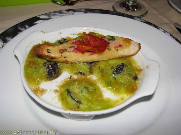 Escargot Bourguignonne, Carnival Splendor