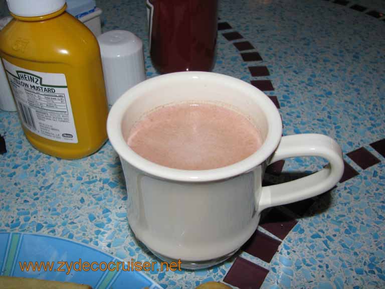 Hot Chocolate, Carnival Splendor