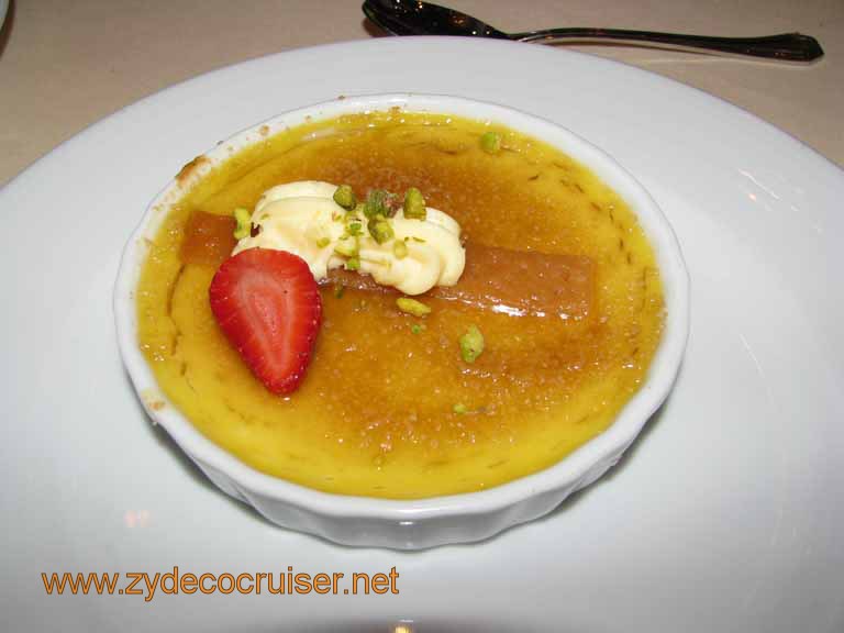 Passion Fruit Crme Brulee Napoleon, Carnival Splendor