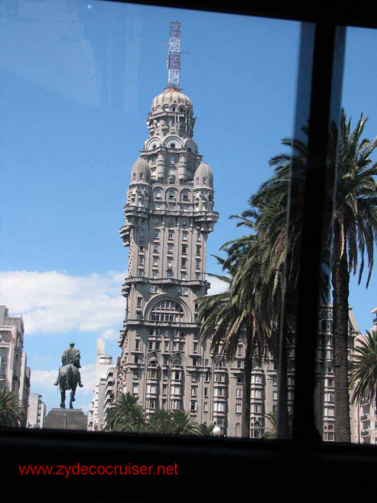 140: Carnival Splendor, Montevideo - Independence Square - Plaza Independencia -  Jose Artigas Statue 