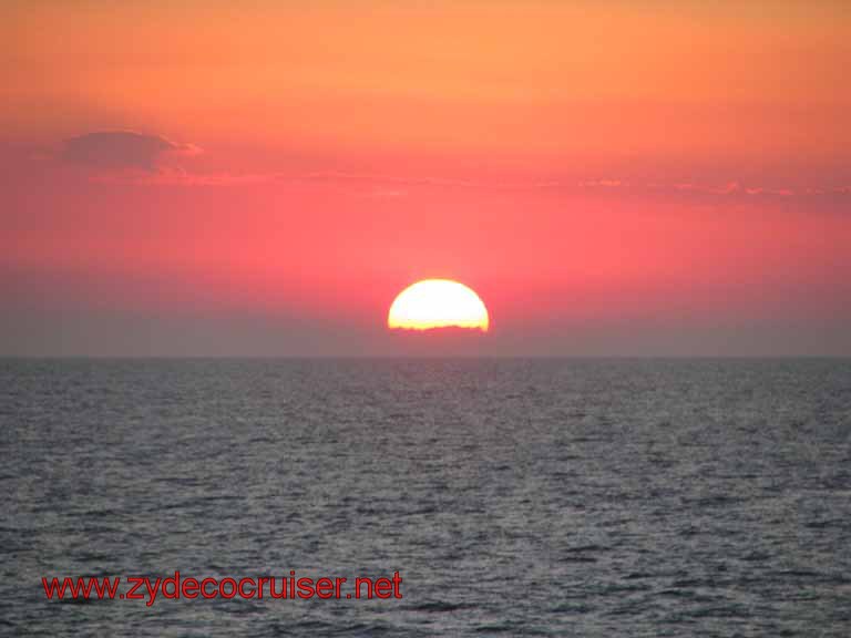 178: Carnival Splendor, Montevideo - Sunset