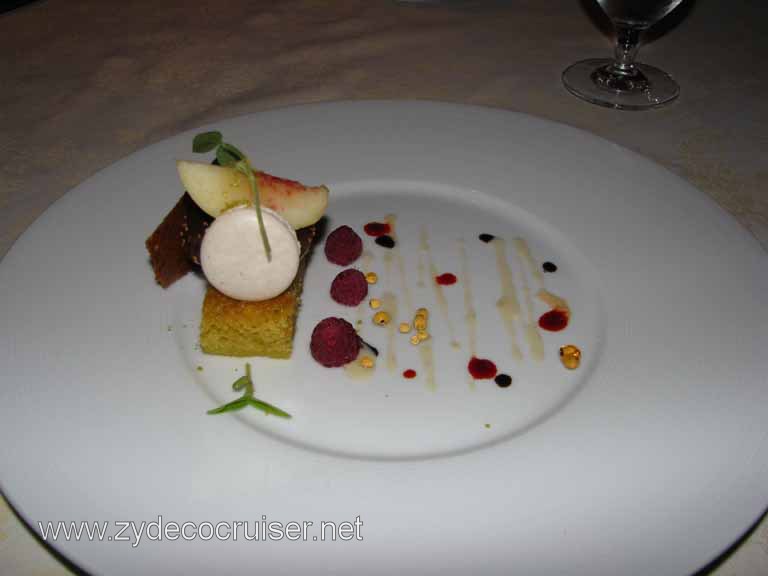 013: Carnival Splendor, Pinnacle Supper Club, Grand Tasting Menu, Mission Figs, Citrus Financier, Macaroon