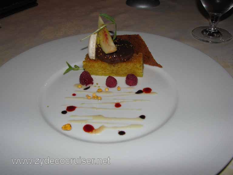 014: Carnival Splendor, Pinnacle Supper Club, Grand Tasting Menu, Mission Figs, Citrus Financier, Macaroon