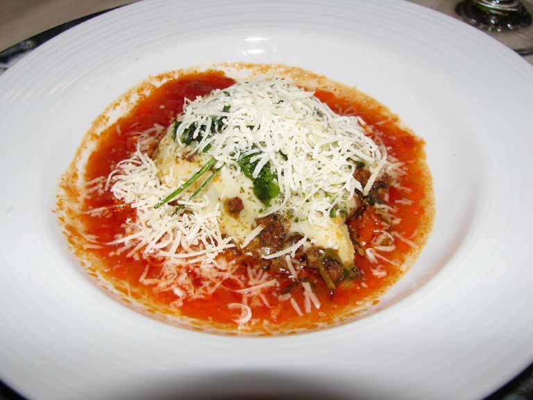 Lasagna Bolognese {starter}, Carnival Splendor