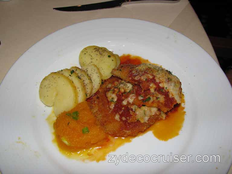 Veal Parmesan, Carnival Splendor