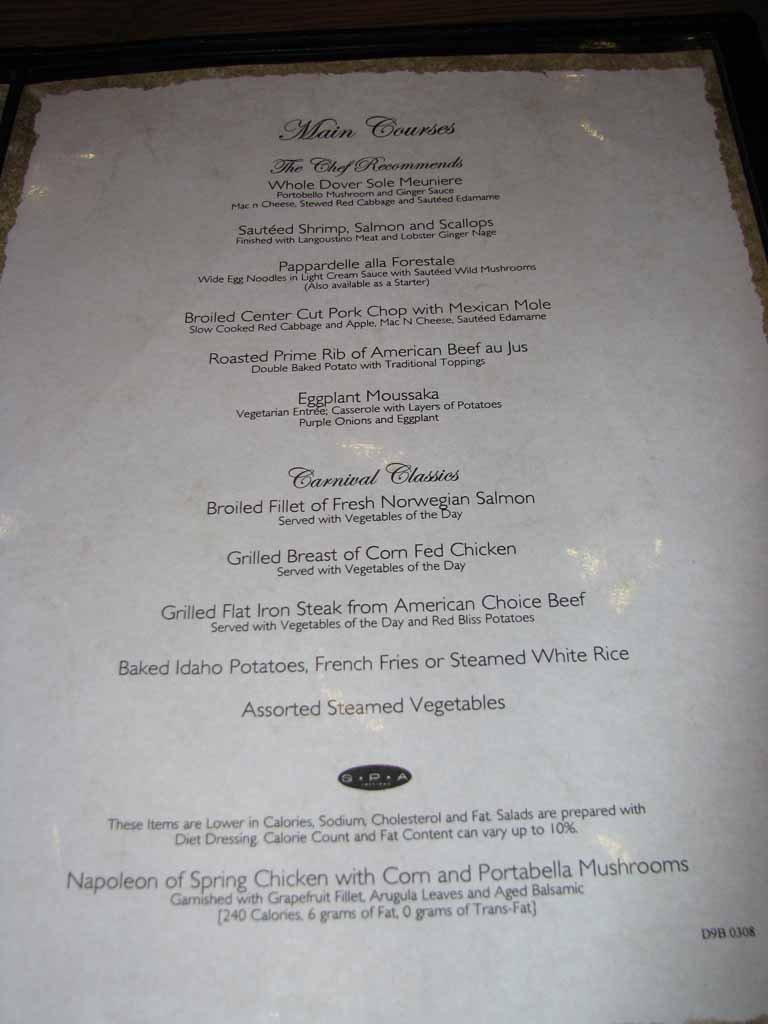 102: Carnival Splendor, South America Cruise, 