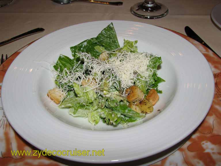 Caesar Salad, Carnival Splendor