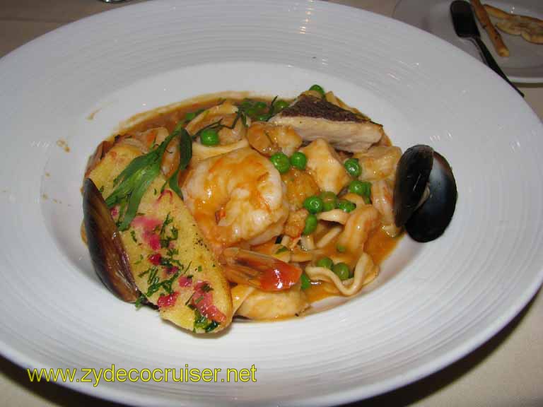 Zuppa Di Pesce Cioppino, Carnival Splendor