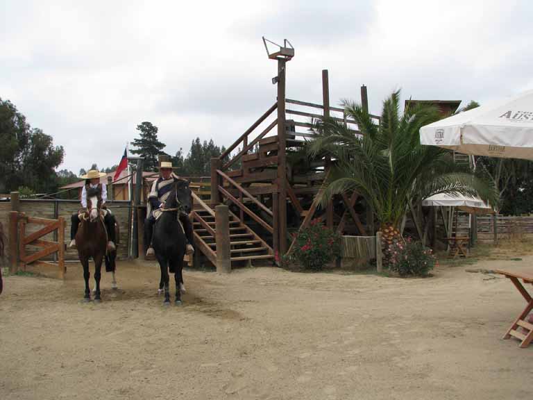 144: Carnival Splendor, 2009, Valparaiso-Santiago transfer, Wine, Horses, and Santiago tour, 