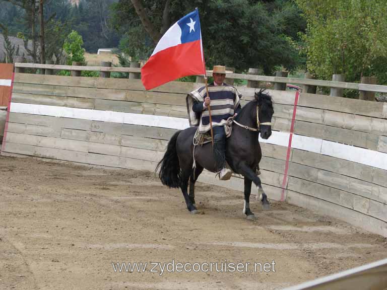 192: Carnival Splendor, 2009, Valparaiso-Santiago transfer, Wine, Horses, and Santiago tour, 