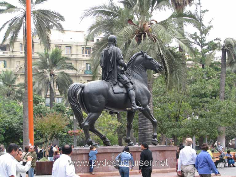 278: Carnival Splendor, 2009, Valparaiso-Santiago transfer, Wine, Horses, and Santiago tour, 