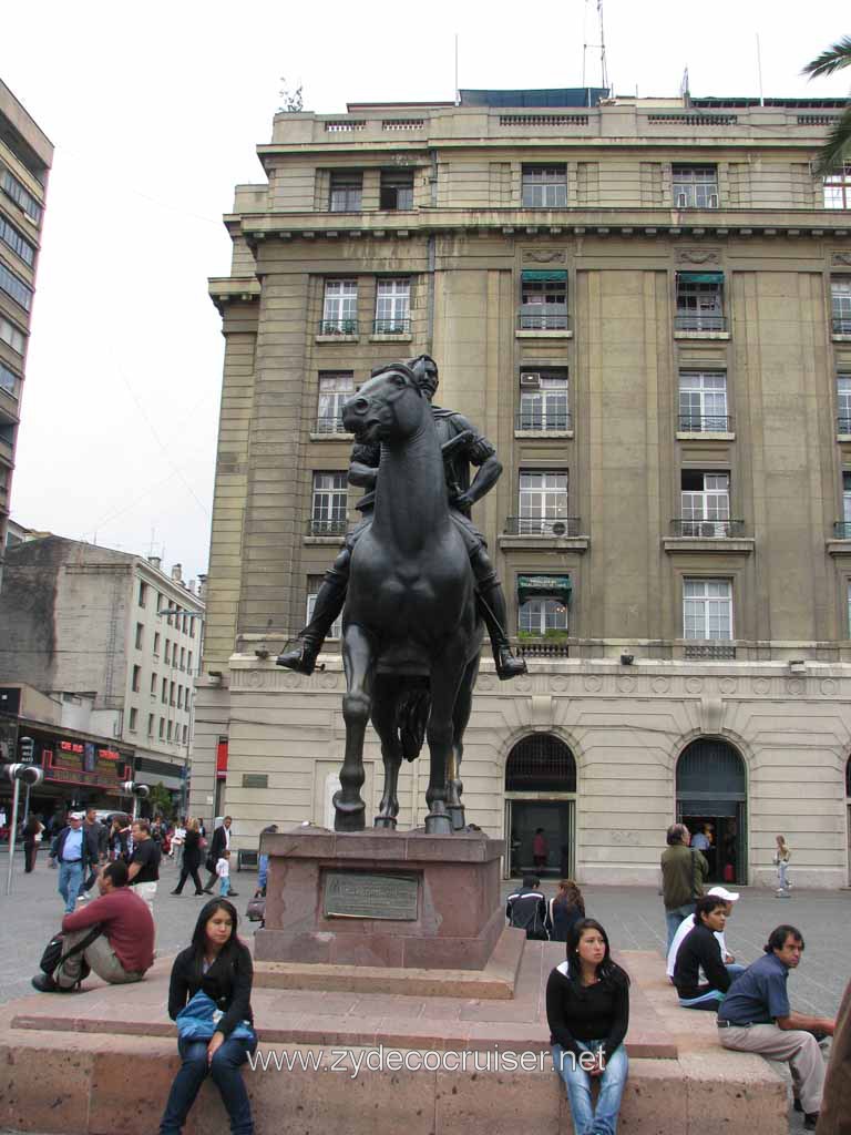 281: Carnival Splendor, 2009, Valparaiso-Santiago transfer, Wine, Horses, and Santiago tour, 