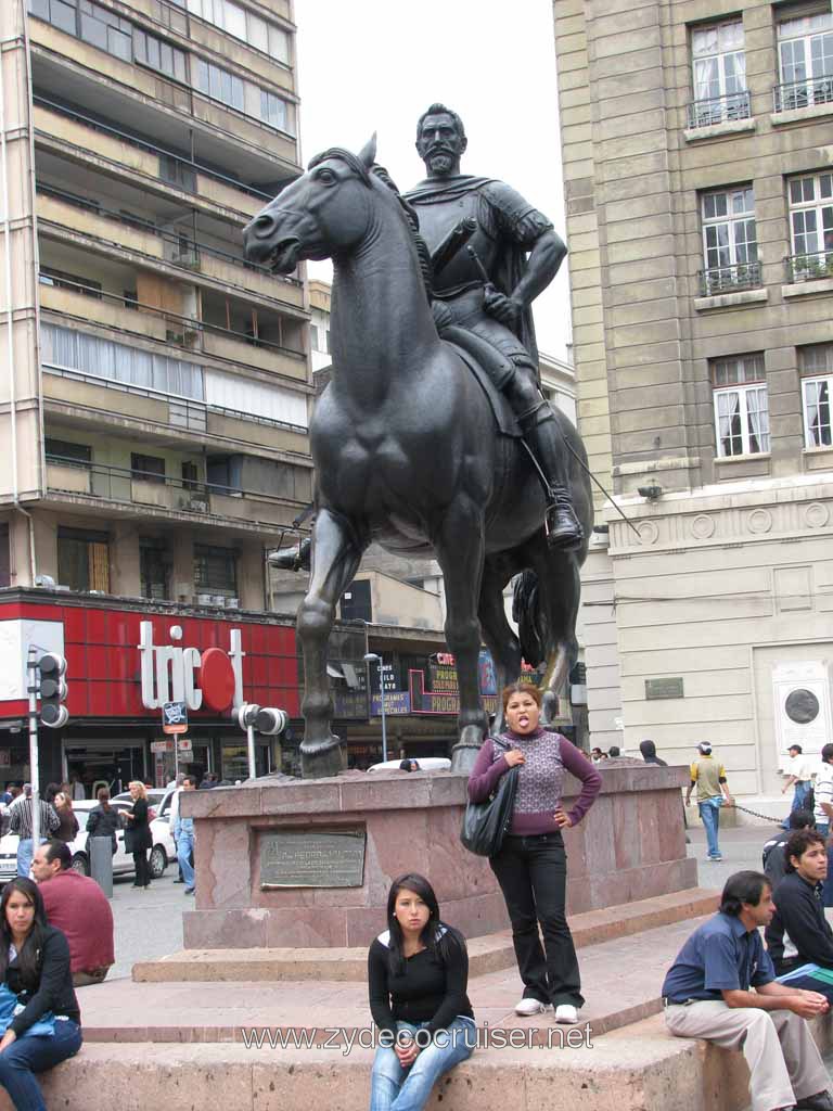 282: Carnival Splendor, 2009, Valparaiso-Santiago transfer, Wine, Horses, and Santiago tour, 