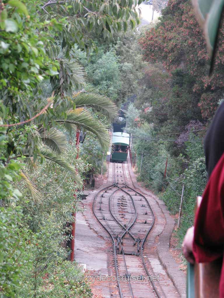 367: Carnival Splendor, 2009, Valparaiso-Santiago transfer, Wine, Horses, and Santiago tour, funicular