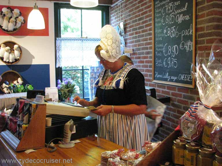 204: Carnival Splendor, Amsterdam, Marken and Voledam Excursion,  Jacob's Hoeve, Cheese Farm