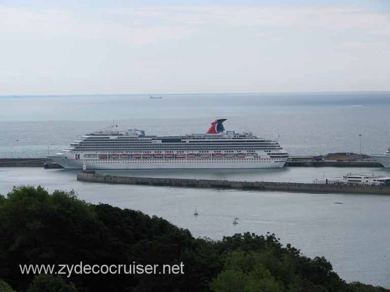 070: Carnival Splendor Inaugural Cruises, 2008, Dover, England