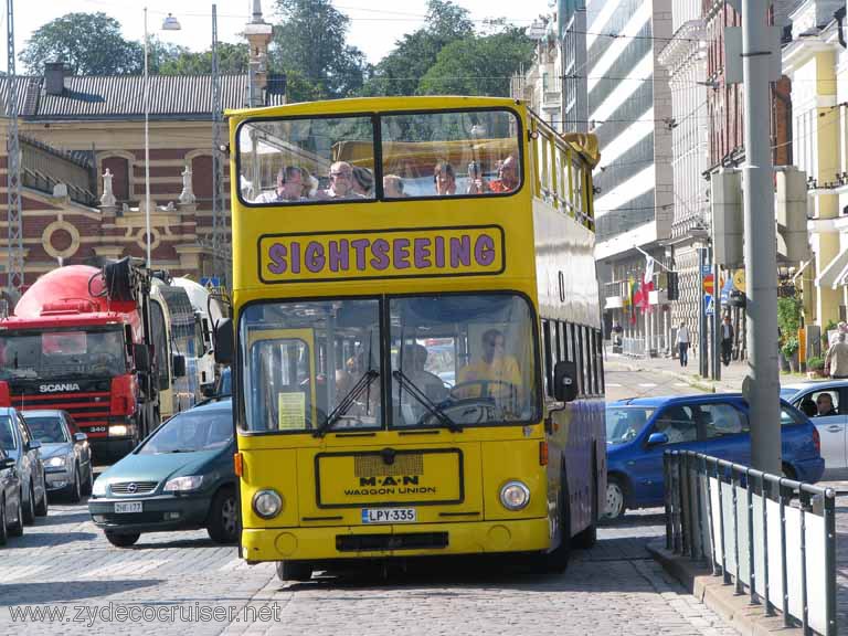 029: Carnival Splendor, Helsinki, Sightseeing bus