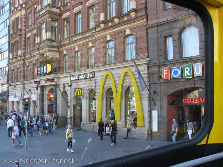 202: Carnival Splendor, Helsinki, Helsinki in a Nutshell Bus Tour, (Boat and Bus), McDonald's, 