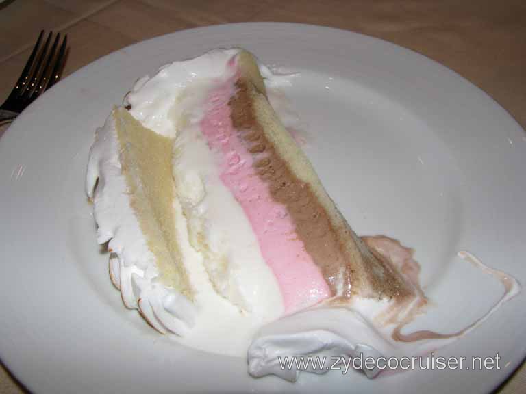 Baked Alaska, Carnival Splendor