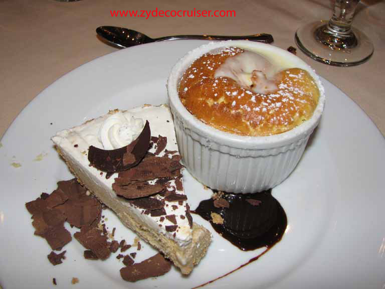 Grand Marnier Souffl and Cappuccino Pie, Carnival Splendor